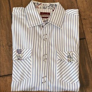 Never Worn! Carelli Men’s Dress Shirt